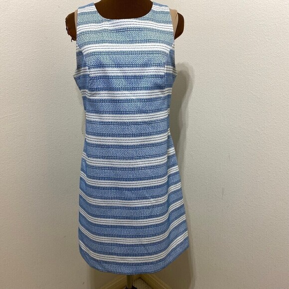 Tommy Hilfiger Dresses & Skirts - Tommy Hilfiger Women's Stitch Stripe Shift Dress Size 10